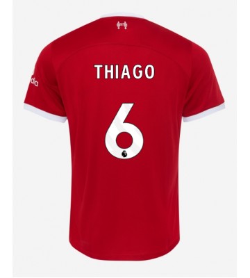 Liverpool Thiago Alcantara #6 Koszulka Podstawowych 2023-24 Krótki Rękaw